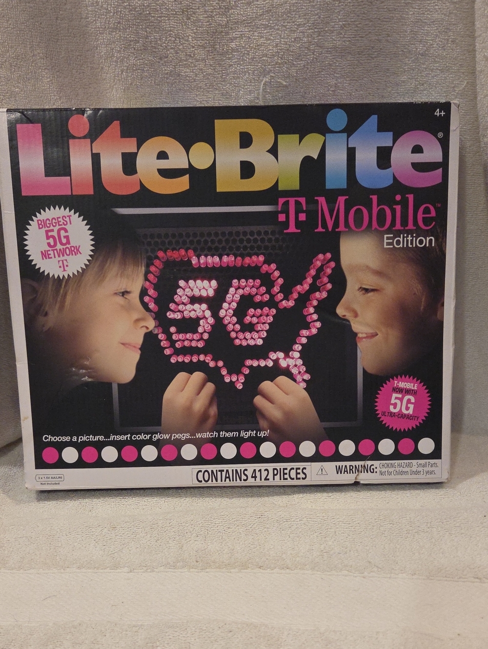 T MOBILE LITE BRITE SET